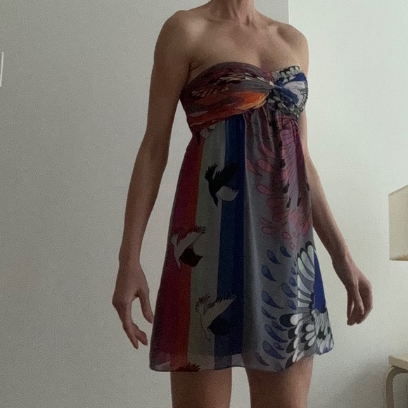 Tibi silk mini dress size 2 - Picture 2 of 10